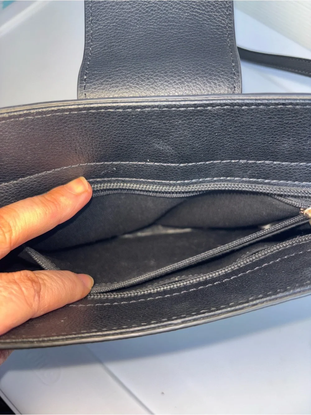 Jason Wu Black Leather Crossbody Bag